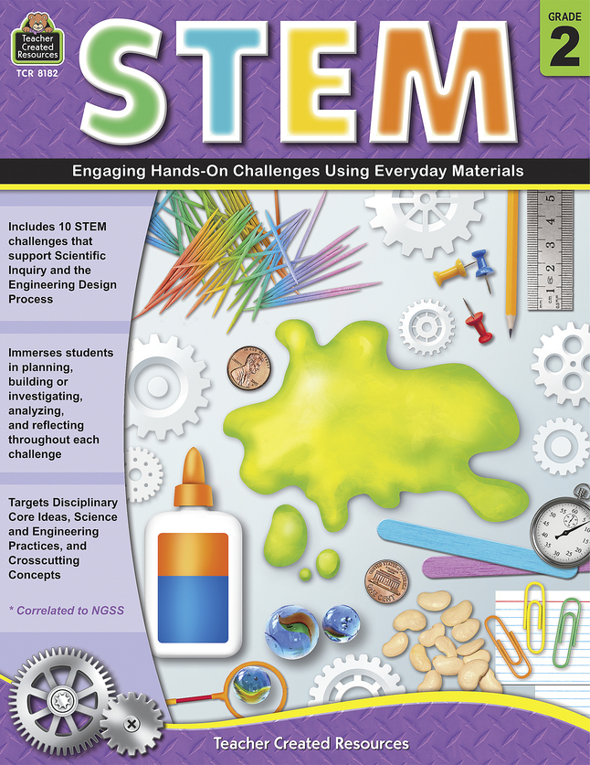 Image for STEM: Engaging Hands-On Challenges Using Everyday Materials (Gr. 2) from School Specialty