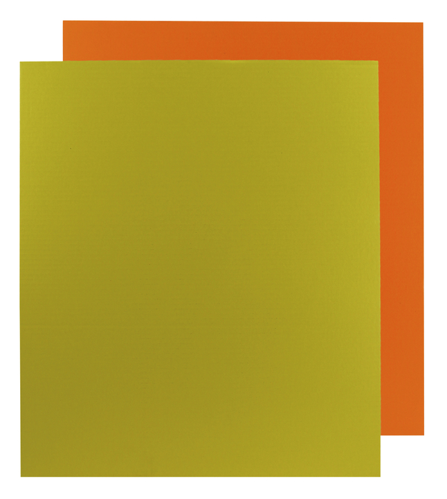 Image for Flipside Two Sided Project Sheet, 22 x 28 Inch, Orange/Yellow, Bulk Pack of 25 from School Specialty