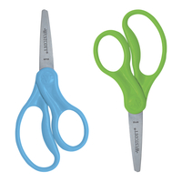 Westcott Hard Handle Pointed Kids Scissors, 5 Inches, Pack of 2, Item Number 2102311