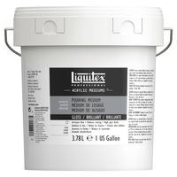 Liquitex Acrylic Pouring Medium, Gallon, Item Number 2102985