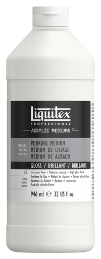 Liquitex Acrylic Pouring Medium, Quart, Item Number 2102989