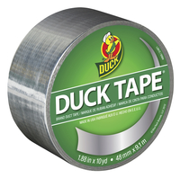 Duck Brand Color Duck Tape, 1-7/8 Inches x 10 Yards, Metallic Chrome, Item Number 2103008