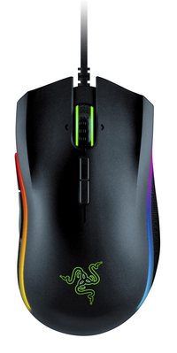 Razer Mamba Elite Wired RGB Gaming Mouse, Black, Item Number 2103409