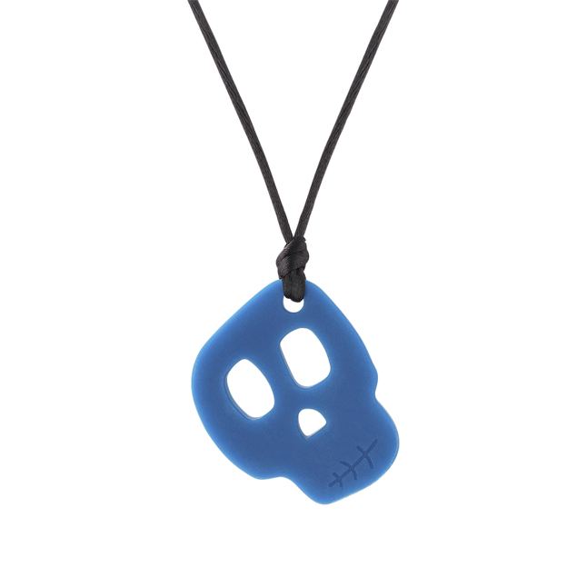 Image for Chewigem Skull Pendant, Blue from School Specialty