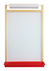 Crestline Magnetic Dry-Erase Wall Easel with Paper Roll, 24-1/2 x 6 x 37-1/2 Inches, Item Number 2103479