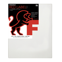 Fredrix Red Label Artist Canvas, Gallery Profile, 12 x 16 Inches, Each, Item Number 2103493