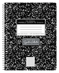 Roaring Spring Graph Ruled Wirebound Composition Book, 5 x 5 Graph, 9-3/4 x 7-1/2 Inch, 70 Sheets, Item Number 2103598