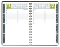 Hammond & Stephens 12 Month Academic Daily Planner, July 2023 -August 2024, 5-1/2 x 8-1/2 Inches, Item Number 2104038