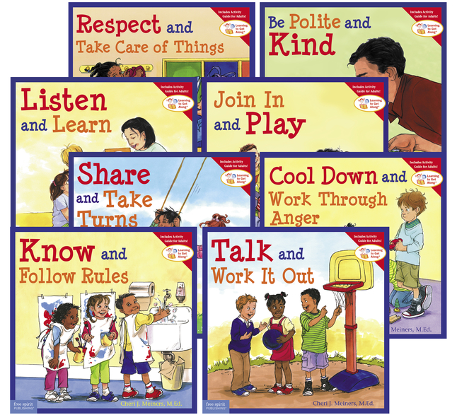 Image for Free Spirit Learning to Get Along Series Paperback English, Set of 8 from School Specialty