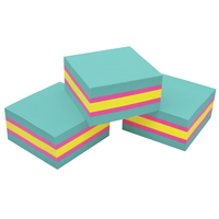 Post-it® Super Sticky Notes Cube, 3 in. x 3 in., Bright Colors, 1  Cube/Pack, 360 Sheets/Cube