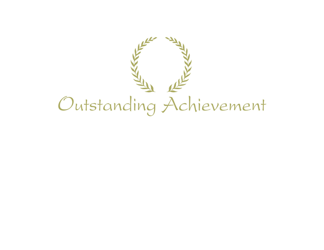 Hammond And Stephens Outstanding Achievement Embossed Award, 11 x 8-1/2 Inches, Gold Foil, Pack of 25, Item Number 2104379
