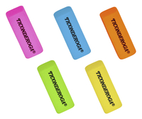Ticonderoga Neon Erasers, Assorted Colors, Pack of 30, Item Number 2104450
