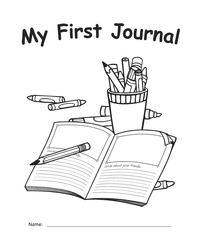 Teacher Created Resource My Own Books: My First Journal, Pack of 10, Item Number 2104572