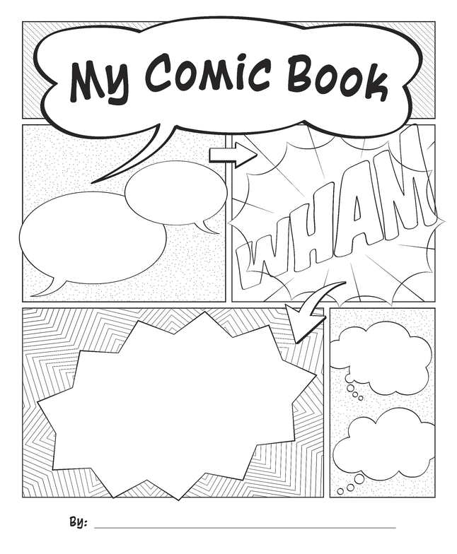 My Comic Book® Create-Your-Own Comic Kit at Lakeshore Learning