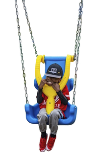 图片为超玩包括秋千座椅包，5-12岁，顽皮的颜色从学校专业