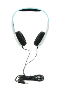 Image for Califone KH-08 Pre-K On-Ear Headphones, 3.5mm, Light Blue/White from School Specialty