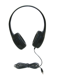 Image for Califone KH-08 On-Ear Headphones, 3.5mm, Black from School Specialty