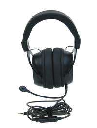 Image for Califone GS3000 Headphones with Removable Gooseneck Microphone, Black from School Specialty