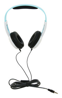 Image for Califone KH-12V WH Pre-K On-Ear Headphones with In-line Volume Control, 3.5mm, Light Blue/White from School Specialty