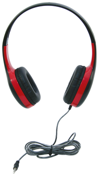 Image for Califone KH-08N RD On-Ear Headphones, 3.5mm, Red from School Specialty