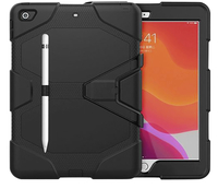 iBank Shockproof iPad Case, 10.2 Inch, Black, Item Number 2104679