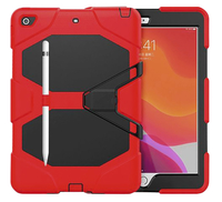 iBank Shockproof iPad Case, 10.2 Inch, Red, Item Number 2104680