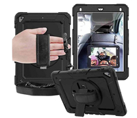 iBank Rugged Protective iPad Case, 10.2 Inch, Black, Item Number 2104688