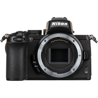 Nikon Z 50 Mirrorless 4K Camera Kit, 20.9 Megapixel, Black, Item Number 2104691