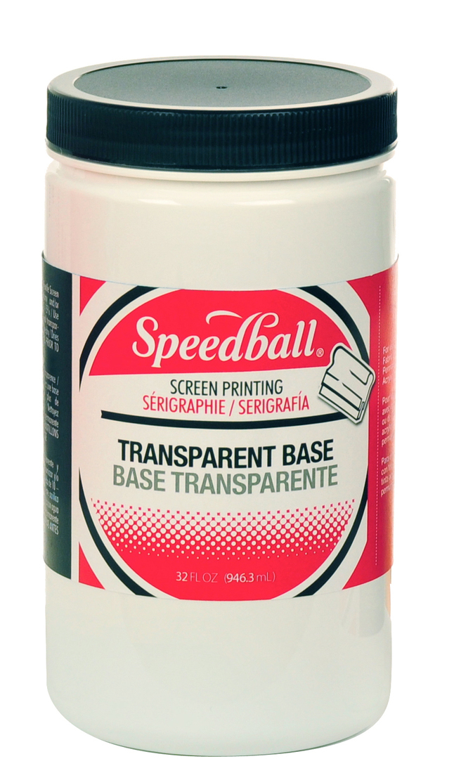 Image for Speedball Professional Acrylic Screen Printing Ink, Quart, Transparent Base from School Specialty