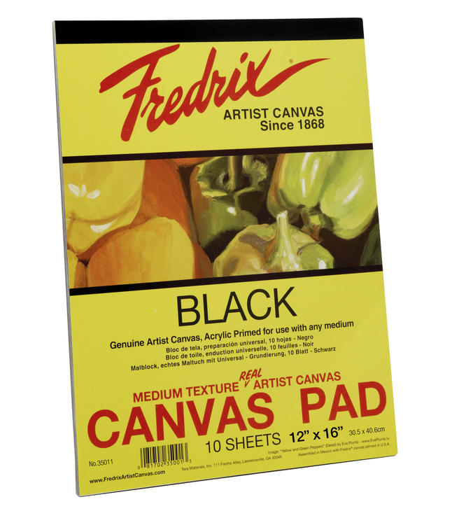 Fredrix Canvas Pad - Size: 12 x 16