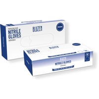 Afflink Nitrile Gloves, Large, Blue, 100 Per Box, Item Number 2105237