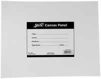 Sax Genuine Canvas Panel, 22 x 28 Inches, White, Item Number 2105335