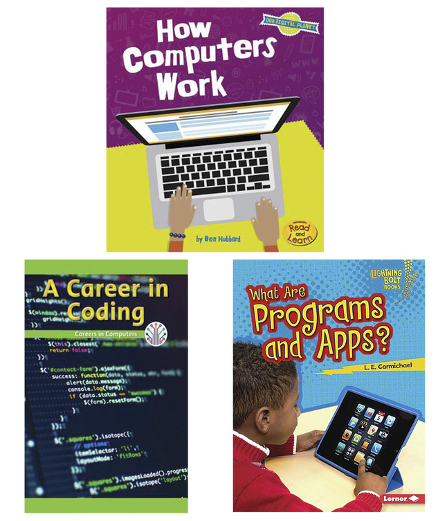 Achieve It! High Interest Science - Coding, Programming: Variety Pack (Set 1), Grades 2 to 3, Pack, Item Number 2105489