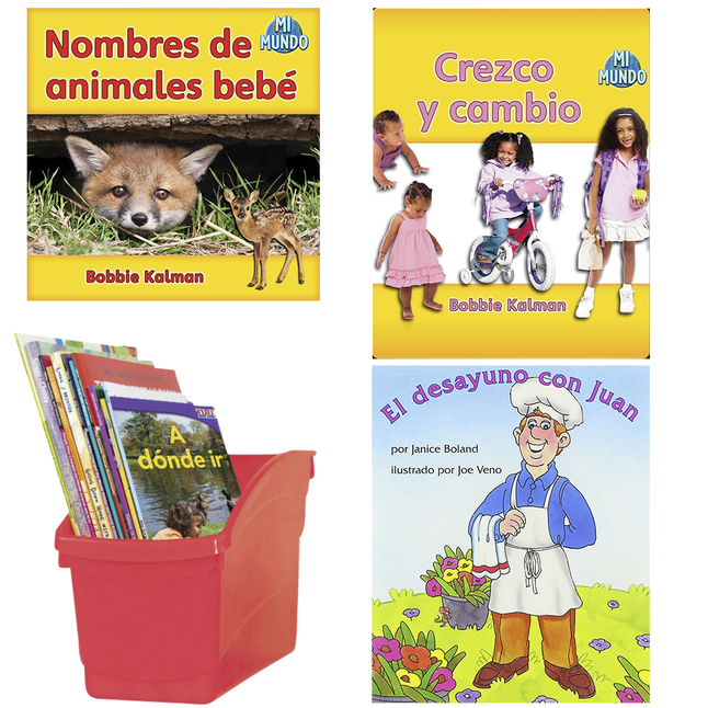 Achieve It! Spanish Leveled Readers C-D Fiction & Nonfiction: Complete Set, Item Number 2105589