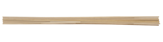 Creativity Street Natural Wood Dowels, 0.25 x 36 Inches, Pack of 12, Item Number 2106234