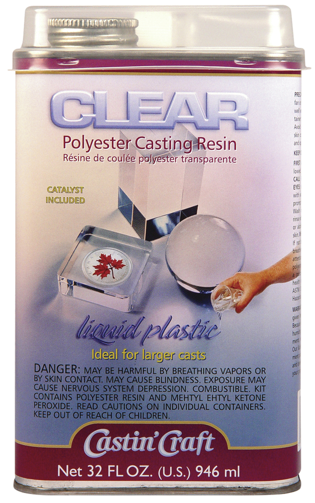 Image for Castin' Craft Clear Casting Resin, 1 Quart from School Specialty
