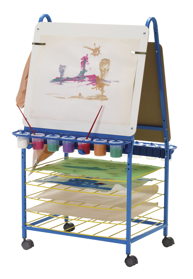 Image for Copernicus Double-Sided Art Easel Base Model, 27-1/2 x 29-1/2 x 51 Inches from School Specialty