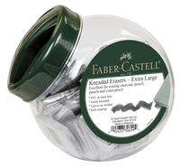Faber-Castell Kneadable Art Erasers in Fishbowl, Extra Large, Pack of 48, Item Number 2106508
