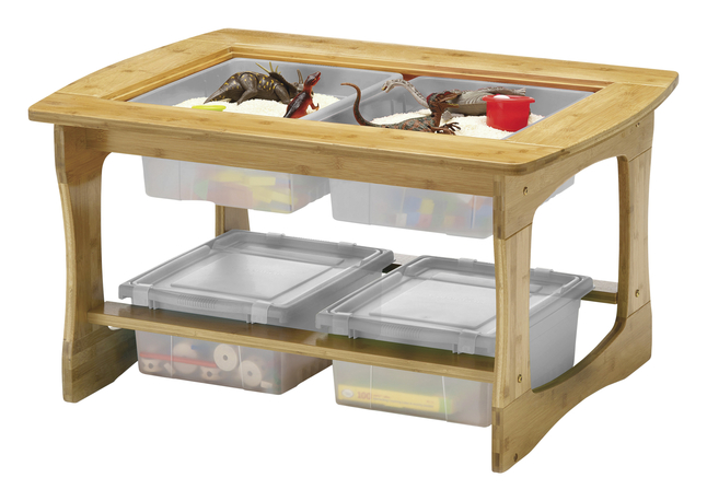 Image for Copernicus Bamboo Sensory Table, 35 x 25 x 18-3/4 Inches from School Specialty