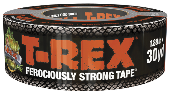 Image for Duck Brand T-Rex Ferociously Strong Tape, 1.88 Inches x 30 Yards, Gunmetal Gray from School Specialty