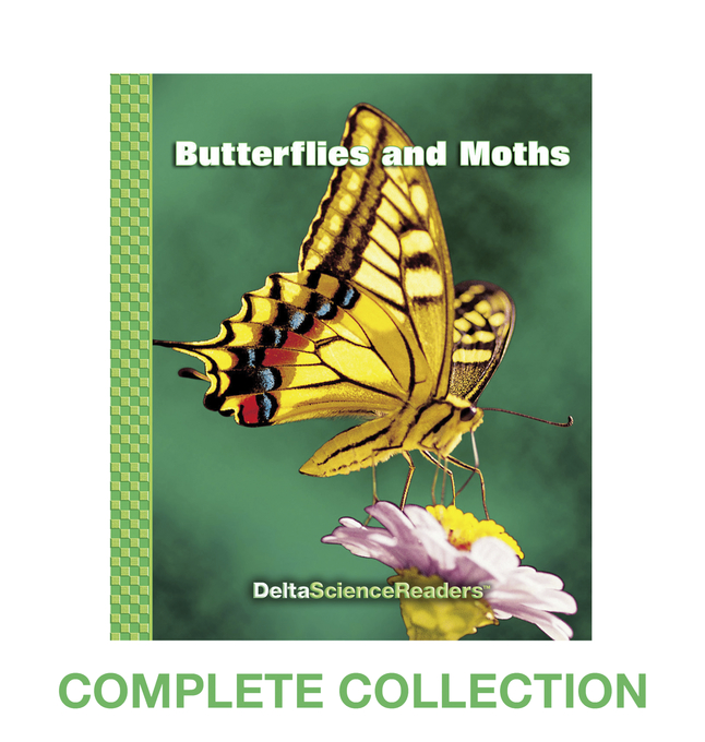Delta Science Readers Butterflies & Moths Collection, Item Number 2116108