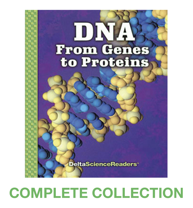 Delta Science Readers Dna From Genes To Proteins Collection, Item Number 2116156