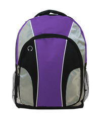Image for Kits for Kidz Junior High Style Backpack, 18 x 13 x 6 Inches, Purple, Grades 6 to 12 from School Specialty