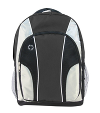 Image for Kits for Kidz Junior High Style Backpack, 18 x 13 x 6 Inches, Charcoal, Grades 6 to 12 from School Specialty