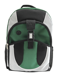 Image for Kits for Kidz Junior High Style Backpack, 18 x 13 x 6 Inches, Forest Green, Grades 6 to 12 from School Specialty