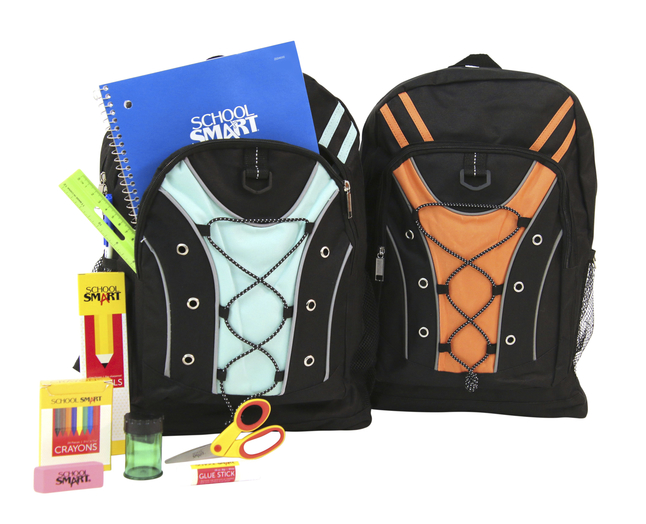 Kits for Kidz Junior High Style Backpack of School Supplies Kit, Grades 6 to 12, Item Number 2117428