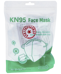 Image for KN-95 Face Mask, White, Pack of 5 from School Specialty