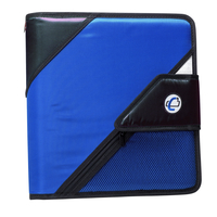 Case·it The Open Tab Binder with Tab File, O-Ring, 2 Inches, Blue Item Number, 2118835