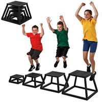 Image for FlagHouse Right-Sized Plyo Platform Set from School Specialty