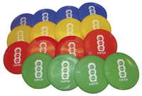 Image for CATCH Go Slow Whoa Flying Discs, Set of 16 from School Specialty